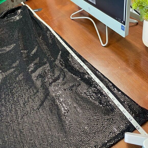 Bebe black sequins dress made in the USA - Picture 8 of 13